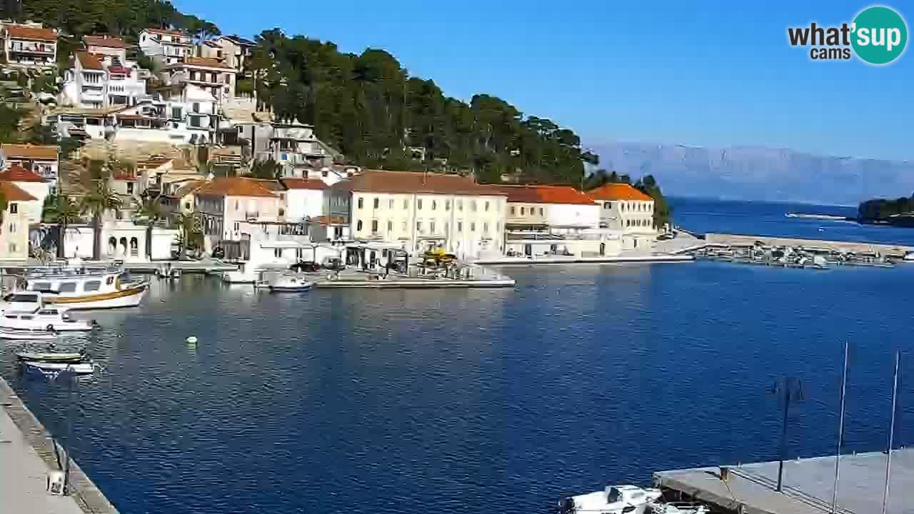 Jelsa Live Webcam motorizzata – Isola di Hvar – Dalmazia – Croazia