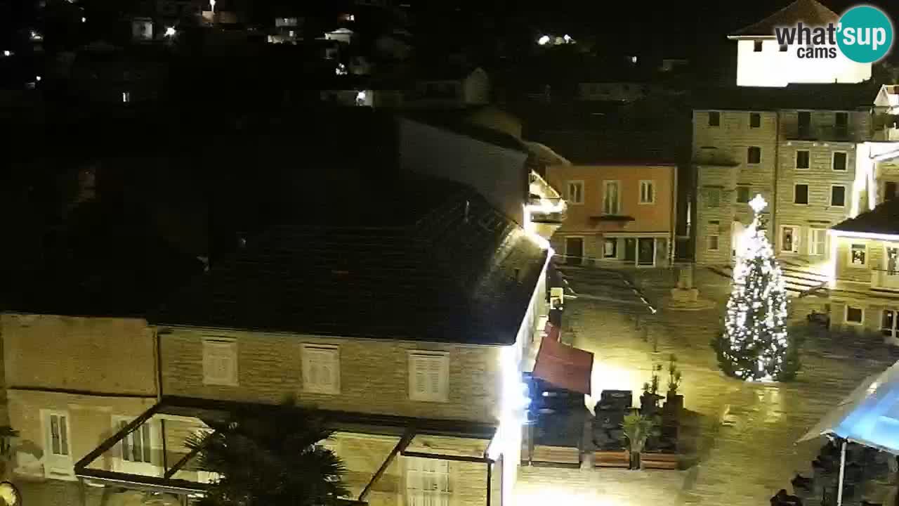 Webcam Jelsa Live motorisée – île de Hvar – Dalmatie – Croatie