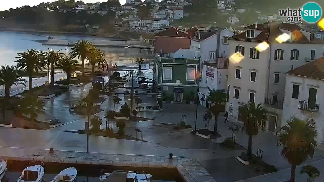 Jelsa Live Webcam motorizzata – Isola di Hvar – Dalmazia – Croazia