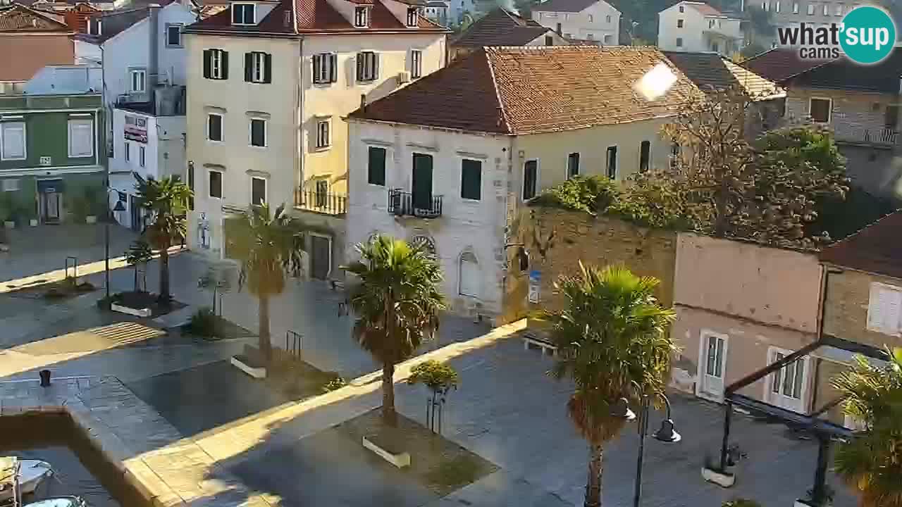 Jelsa motorizirana web kamera – otok Hvar – Dalmacija