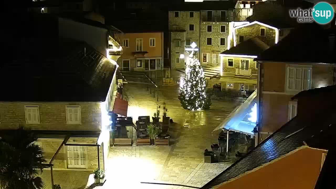 Webcam Jelsa Live motorisée – île de Hvar – Dalmatie – Croatie