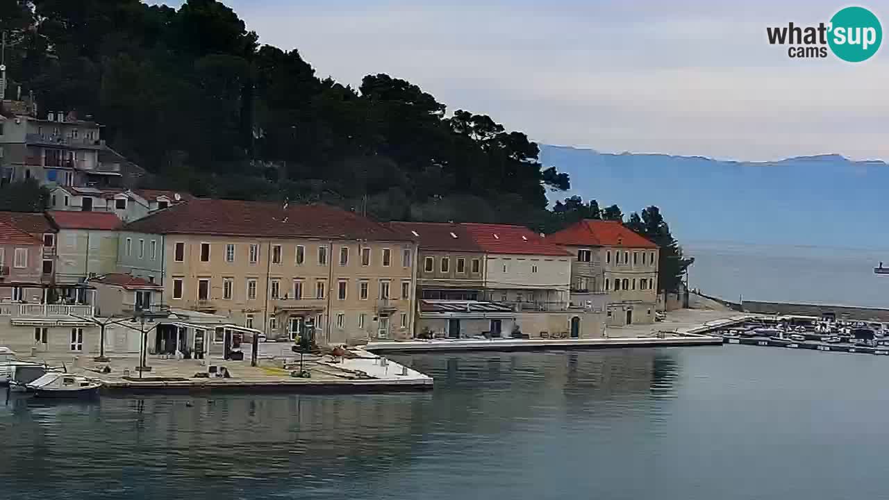 Webcam Jelsa Live motorisée – île de Hvar – Dalmatie – Croatie