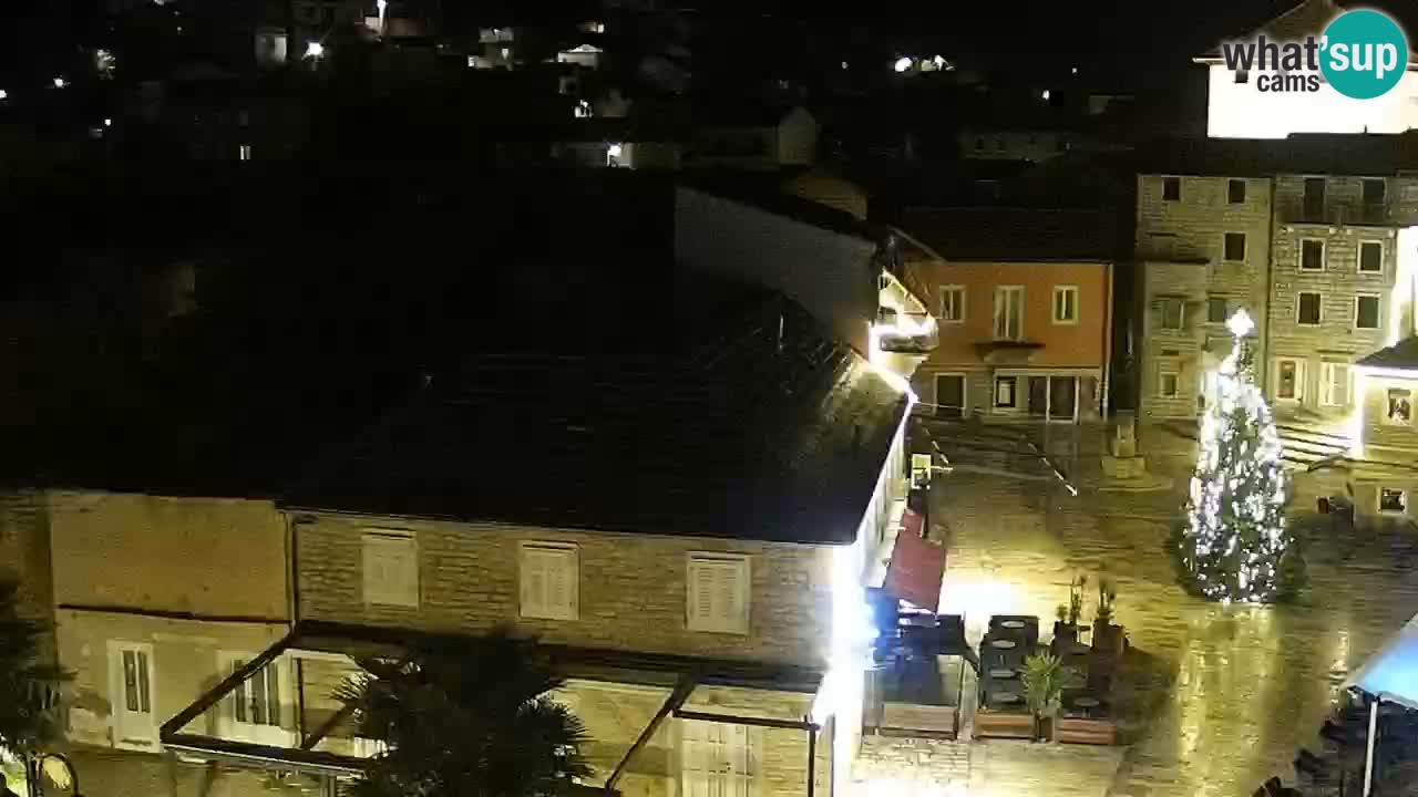 Webcam Jelsa Live motorisée – île de Hvar – Dalmatie – Croatie