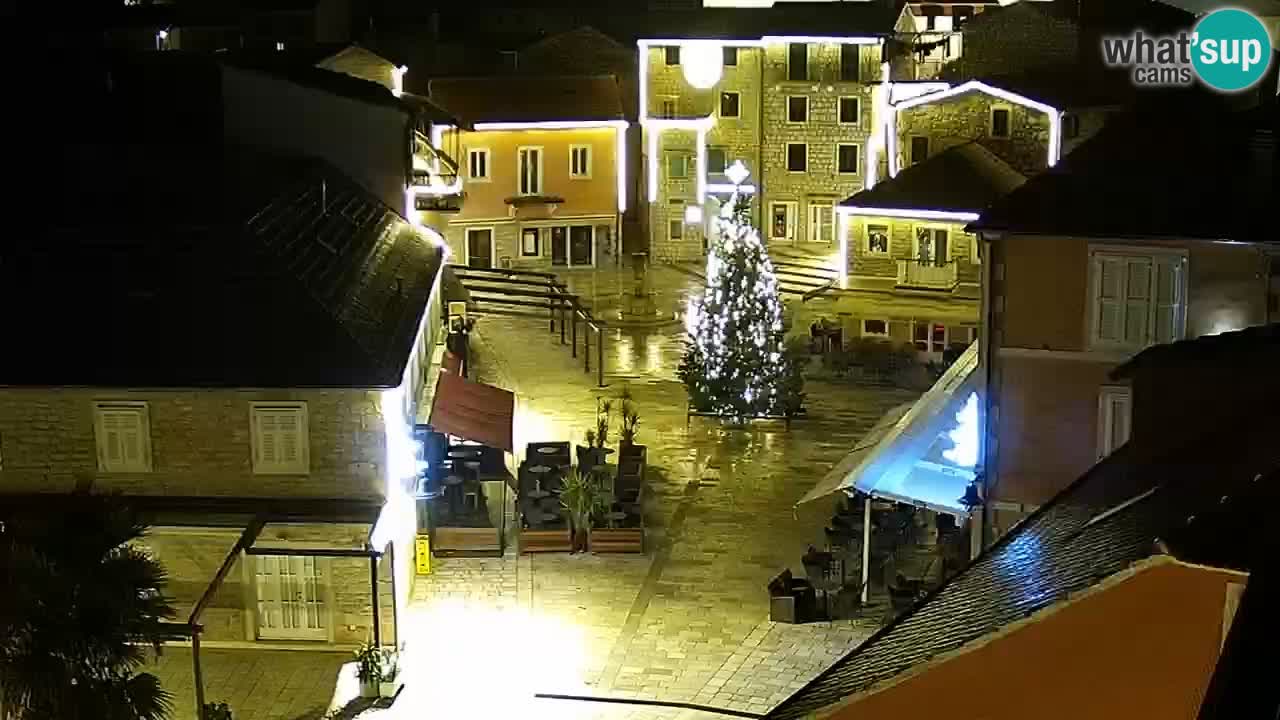 Jelsa motorizirana web kamera – otok Hvar – Dalmacija