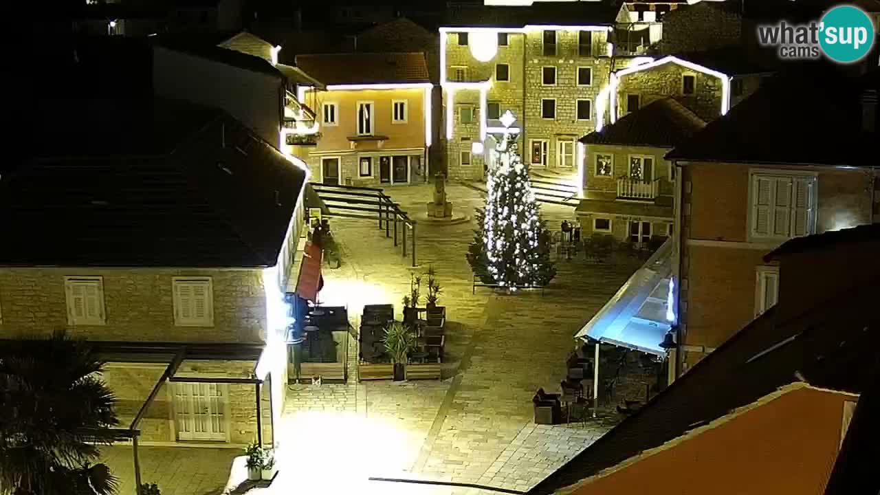 Jelsa motorizirana web kamera – otok Hvar – Dalmacija