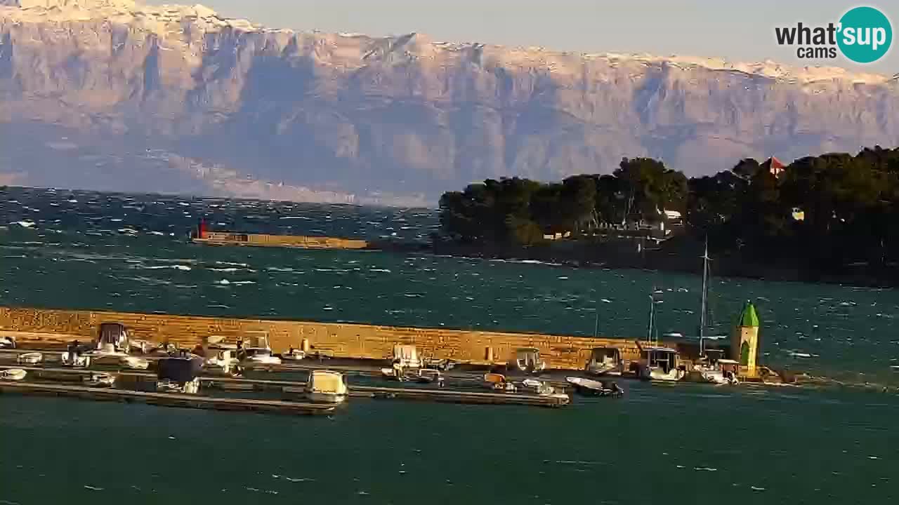 Jelsa motorizirana web kamera – otok Hvar – Dalmacija