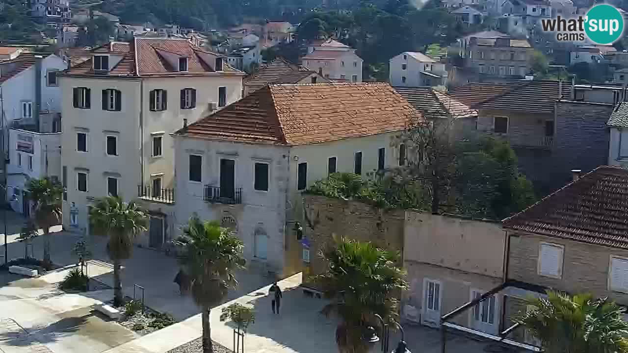 Jelsa motorizirana web kamera – otok Hvar – Dalmacija