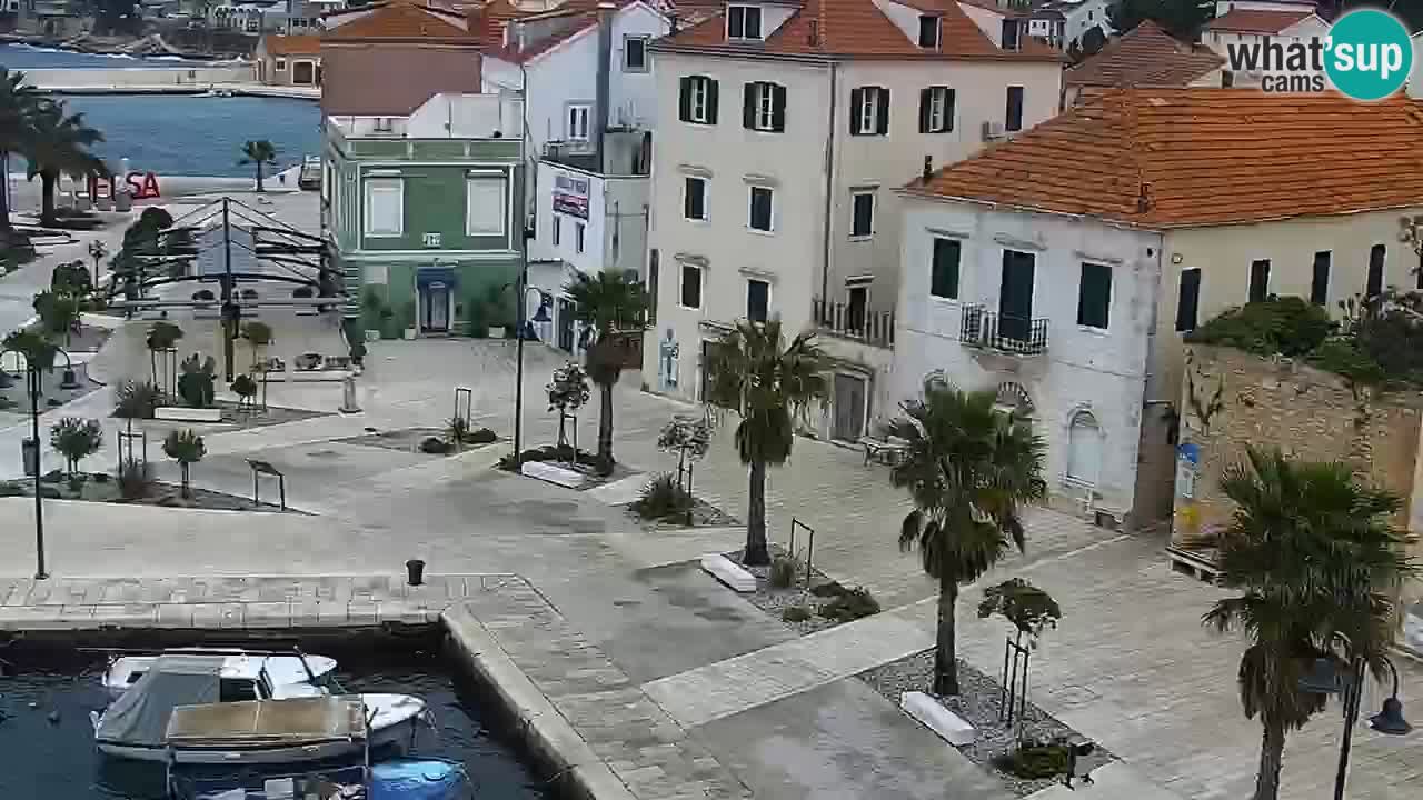Jelsa Live Webcam motorizzata – Isola di Hvar – Dalmazia – Croazia