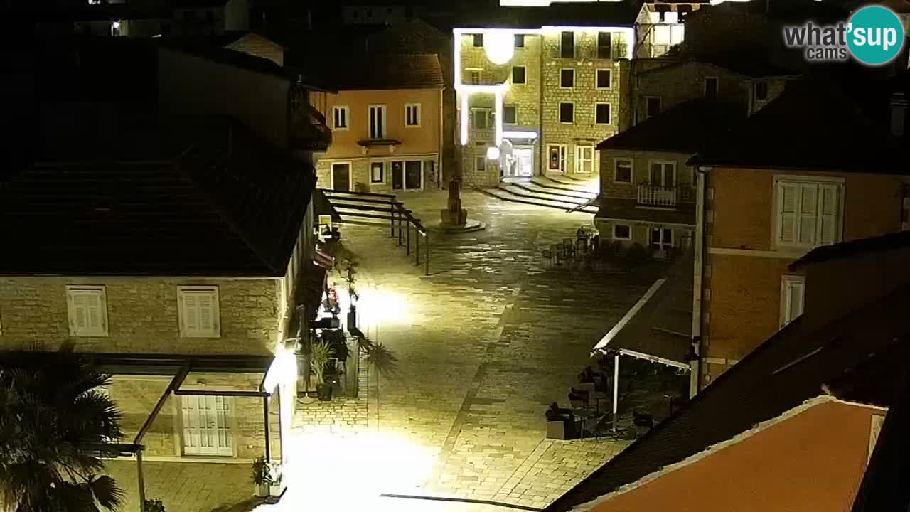 Webcam Jelsa Live motorisée – île de Hvar – Dalmatie – Croatie