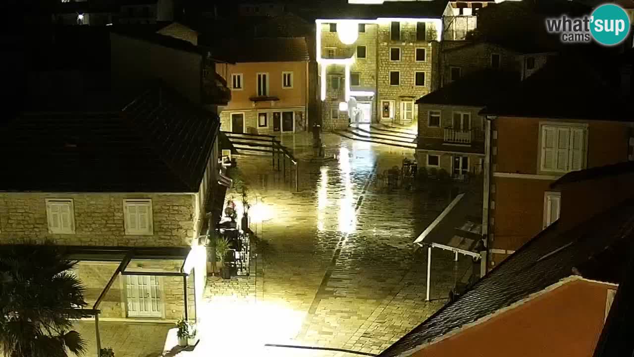 Webcam Jelsa Live motorisée – île de Hvar – Dalmatie – Croatie