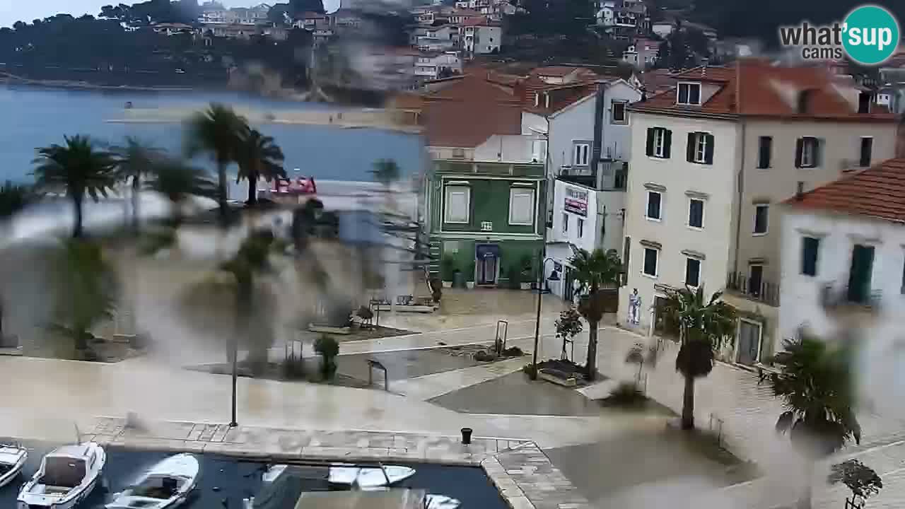 Webcam Jelsa Live motorisée – île de Hvar – Dalmatie – Croatie