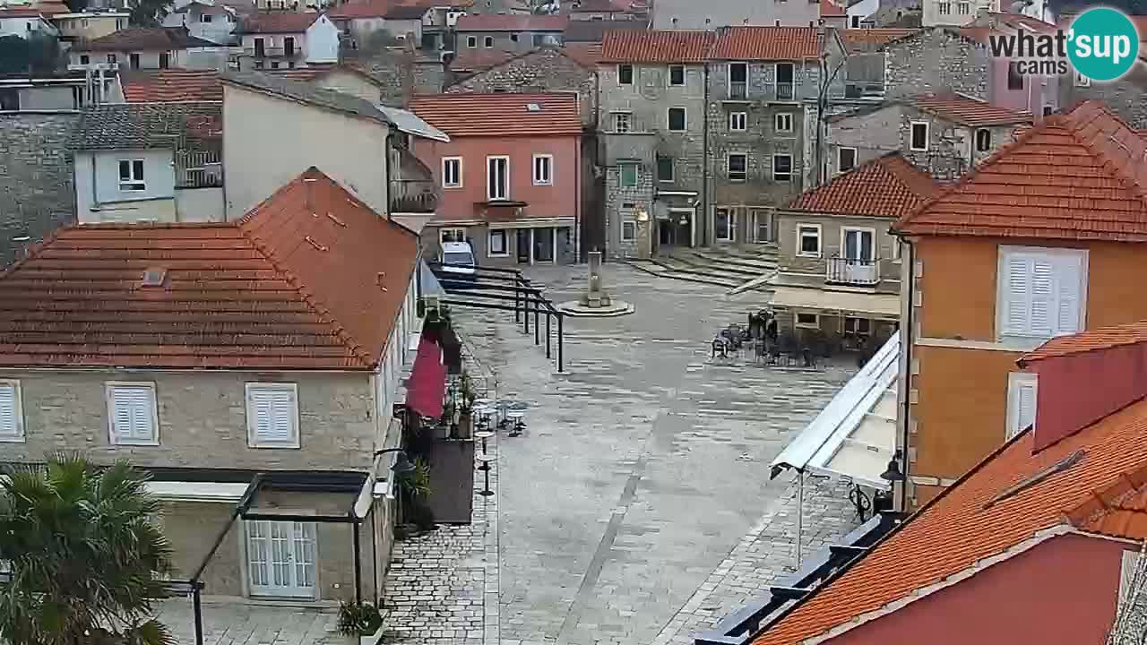 Jelsa Live Webcam motorisiert – Insel Hvar – Dalmatien – Kroatien