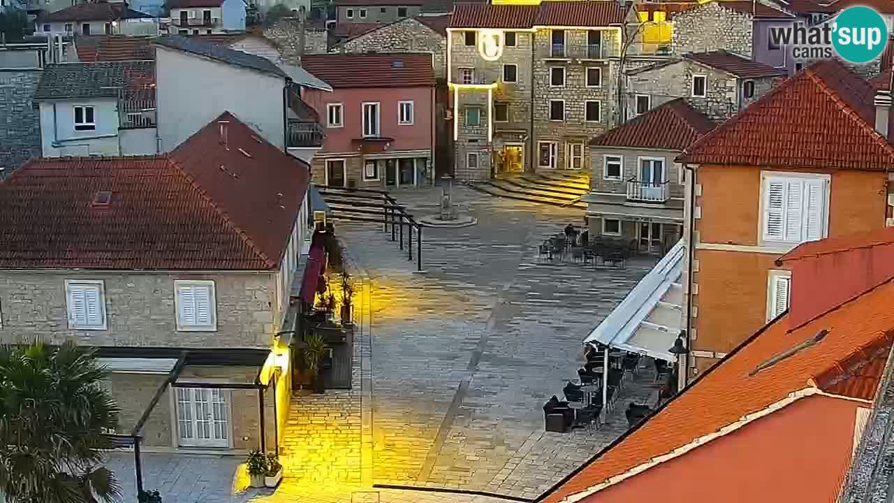 Jelsa motorizirana web kamera – otok Hvar – Dalmacija