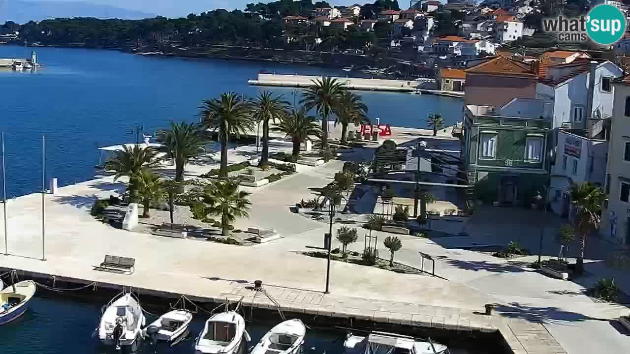 Jelsa Live Webcam motorizzata – Isola di Hvar – Dalmazia – Croazia