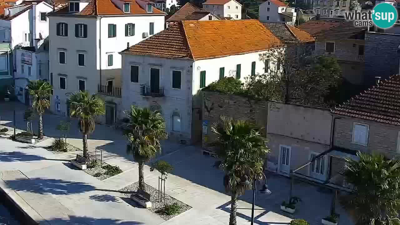 Jelsa motorizirana web kamera – otok Hvar – Dalmacija