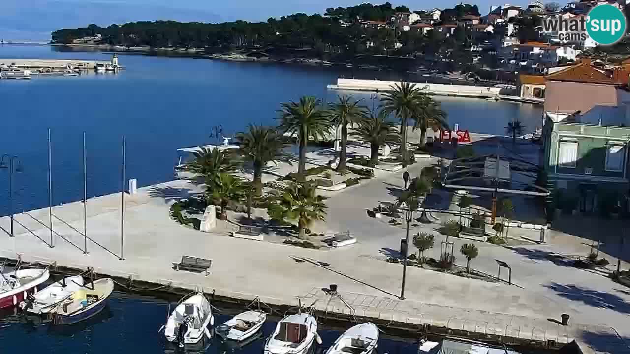 Jelsa Live Webcam motorizzata – Isola di Hvar – Dalmazia – Croazia