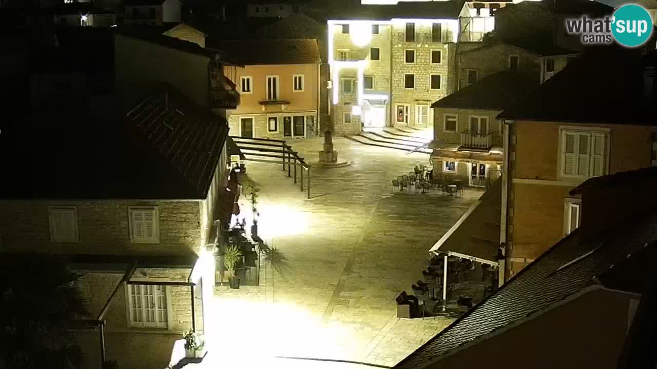 Webcam Jelsa Live motorisée – île de Hvar – Dalmatie – Croatie