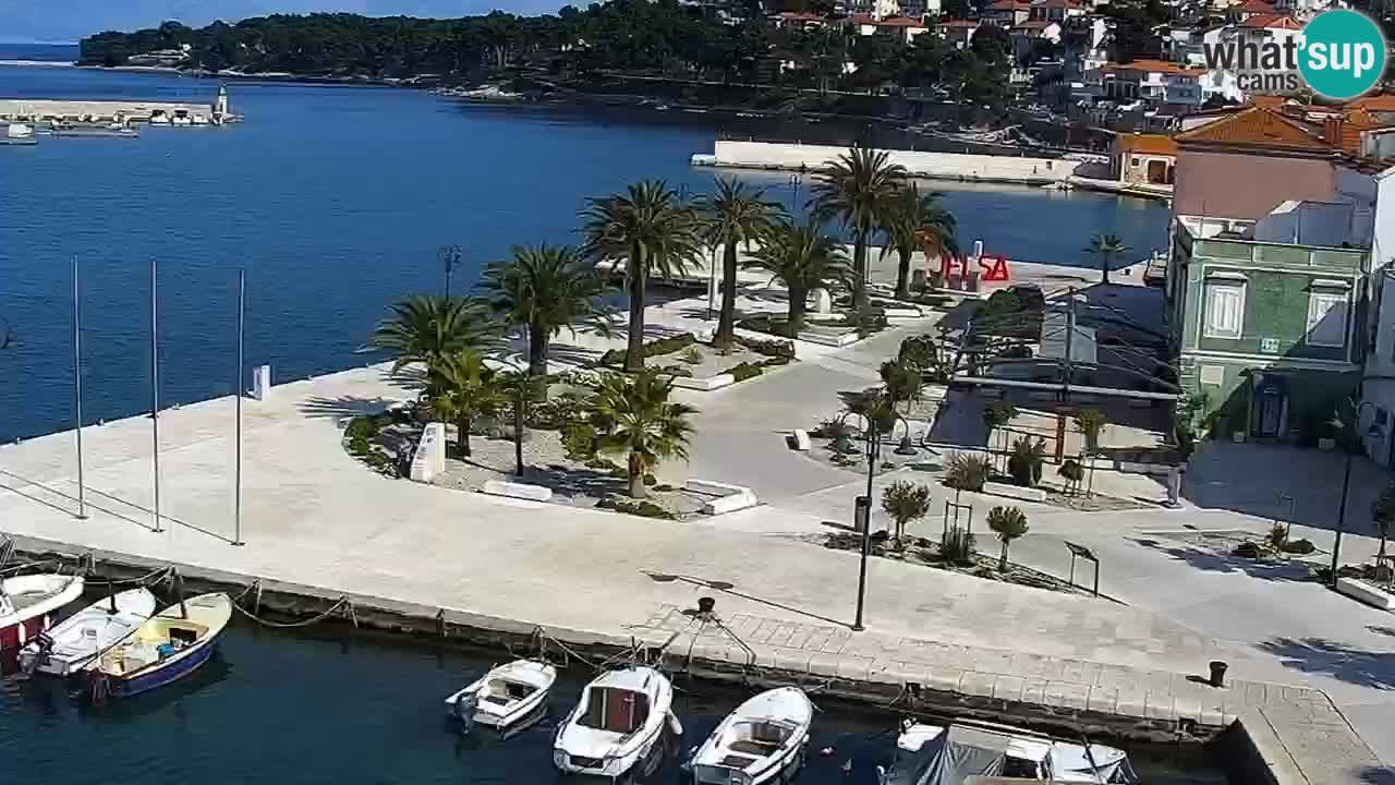 Jelsa Live Webcam motorisiert – Insel Hvar – Dalmatien – Kroatien