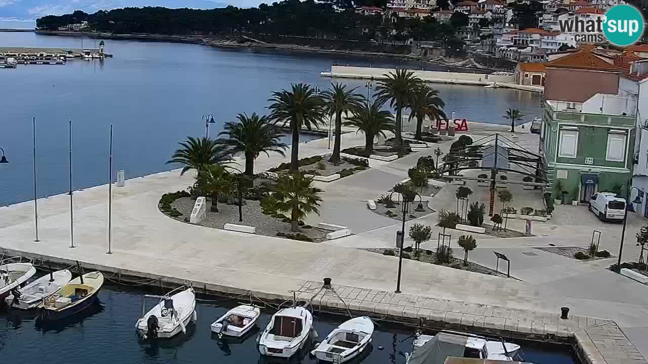 Jelsa motorizirana web kamera – otok Hvar – Dalmacija