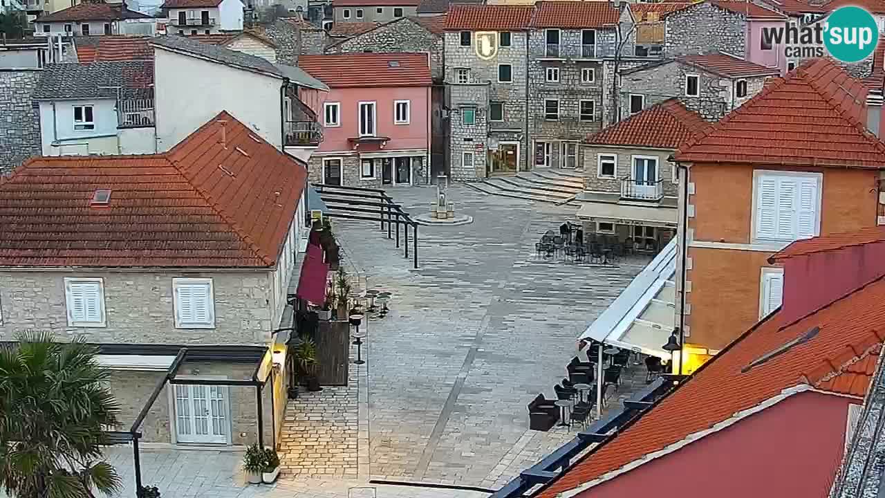 Jelsa motorizirana web kamera – otok Hvar – Dalmacija