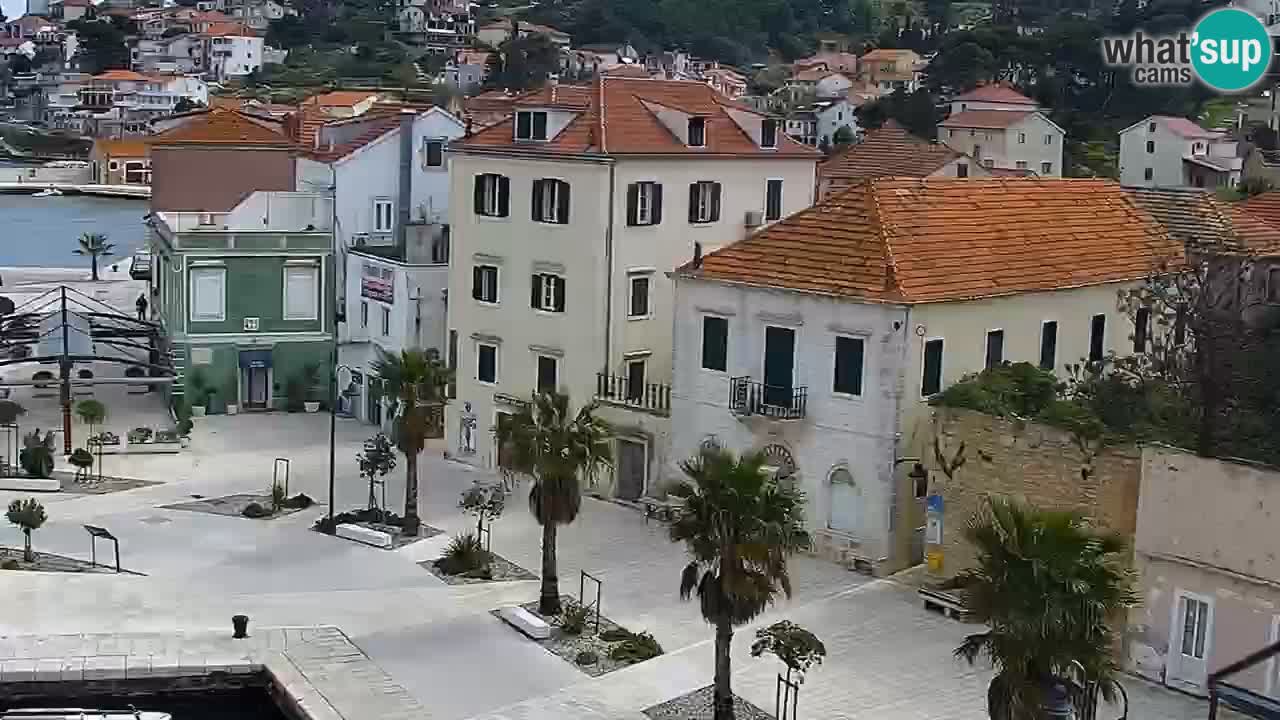 Webcam Jelsa Live motorisée – île de Hvar – Dalmatie – Croatie