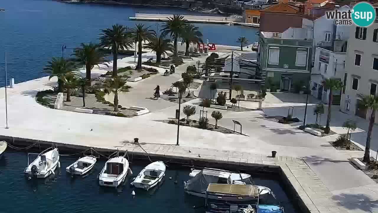 Webcam Jelsa Live motorisée – île de Hvar – Dalmatie – Croatie