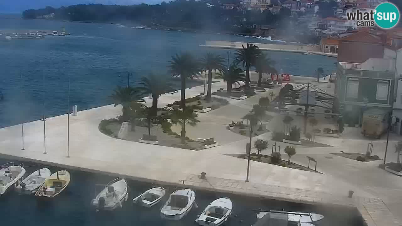 Webcam Jelsa Live motorisée – île de Hvar – Dalmatie – Croatie