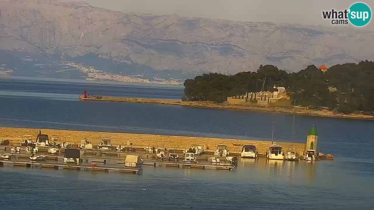 Jelsa motorizirana web kamera – otok Hvar – Dalmacija