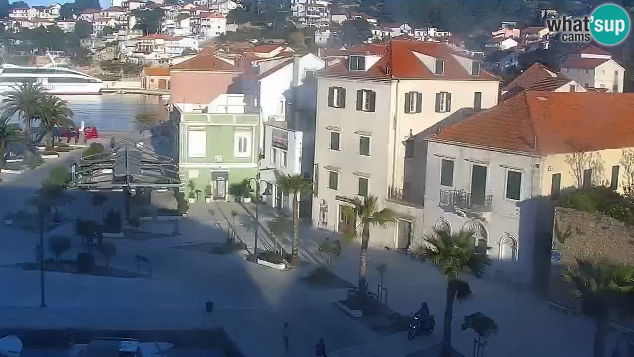 Jelsa Live Webcam motorizzata – Isola di Hvar – Dalmazia – Croazia