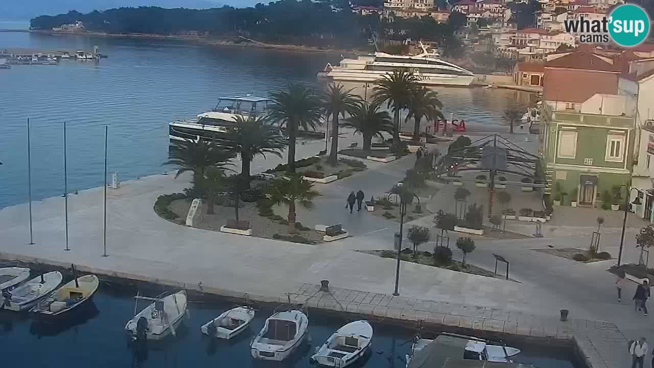 Jelsa motorizirana web kamera – otok Hvar – Dalmacija