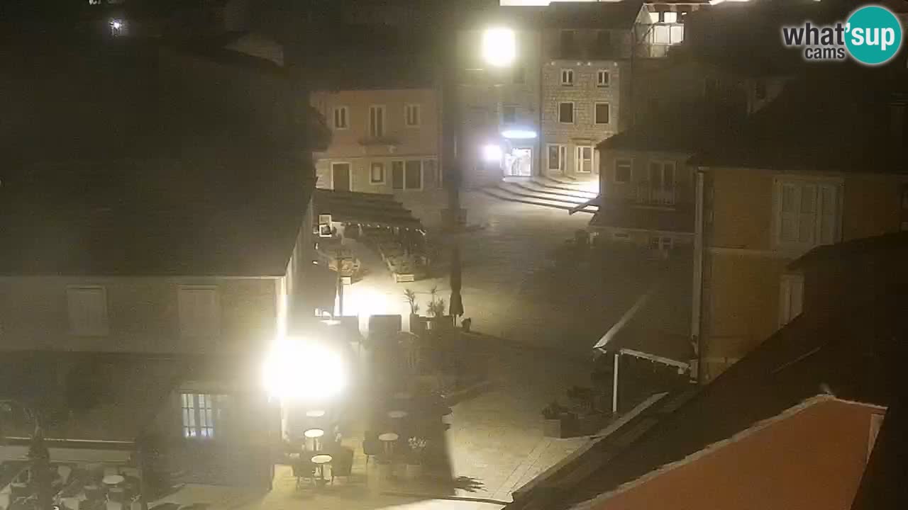 Webcam Jelsa Live motorisée – île de Hvar – Dalmatie – Croatie