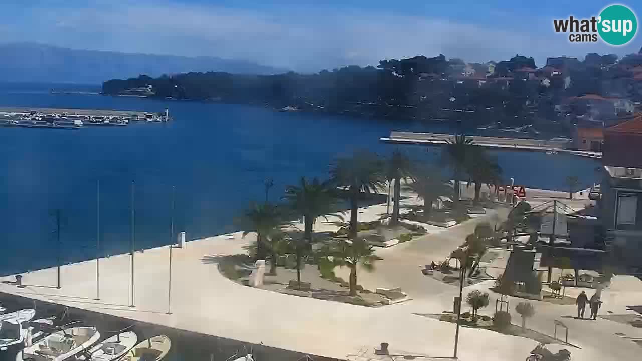 Webcam Jelsa Live motorisée – île de Hvar – Dalmatie – Croatie