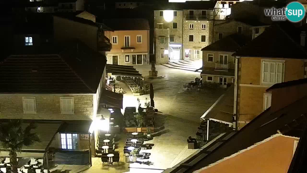Webcam Jelsa Live motorisée – île de Hvar – Dalmatie – Croatie