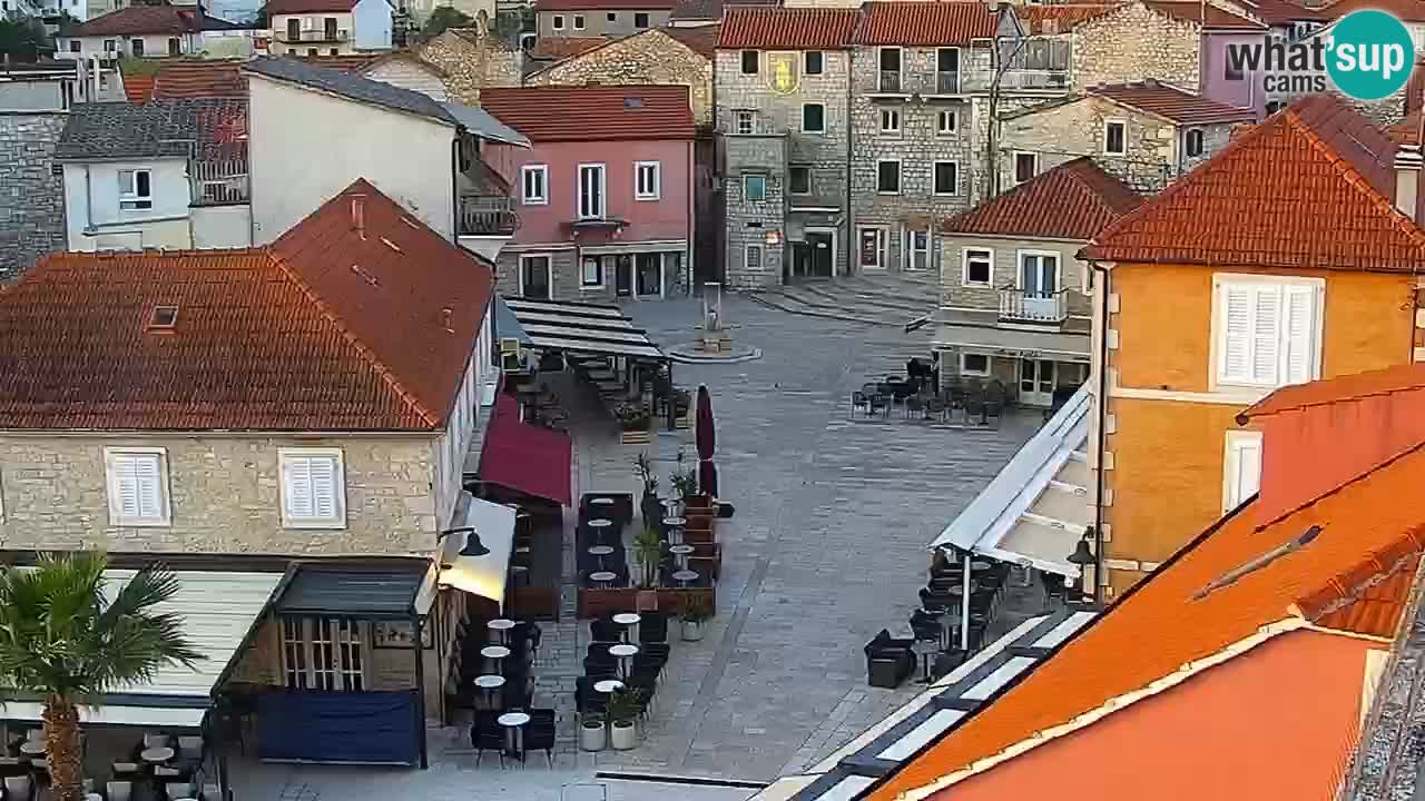 Jelsa motorizirana web kamera – otok Hvar – Dalmacija