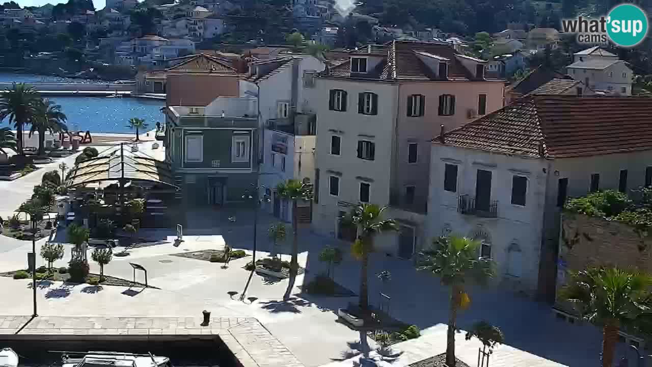 Jelsa vrtljiva spletna kamera otok Hvar – Dalmacija – Hrvaška