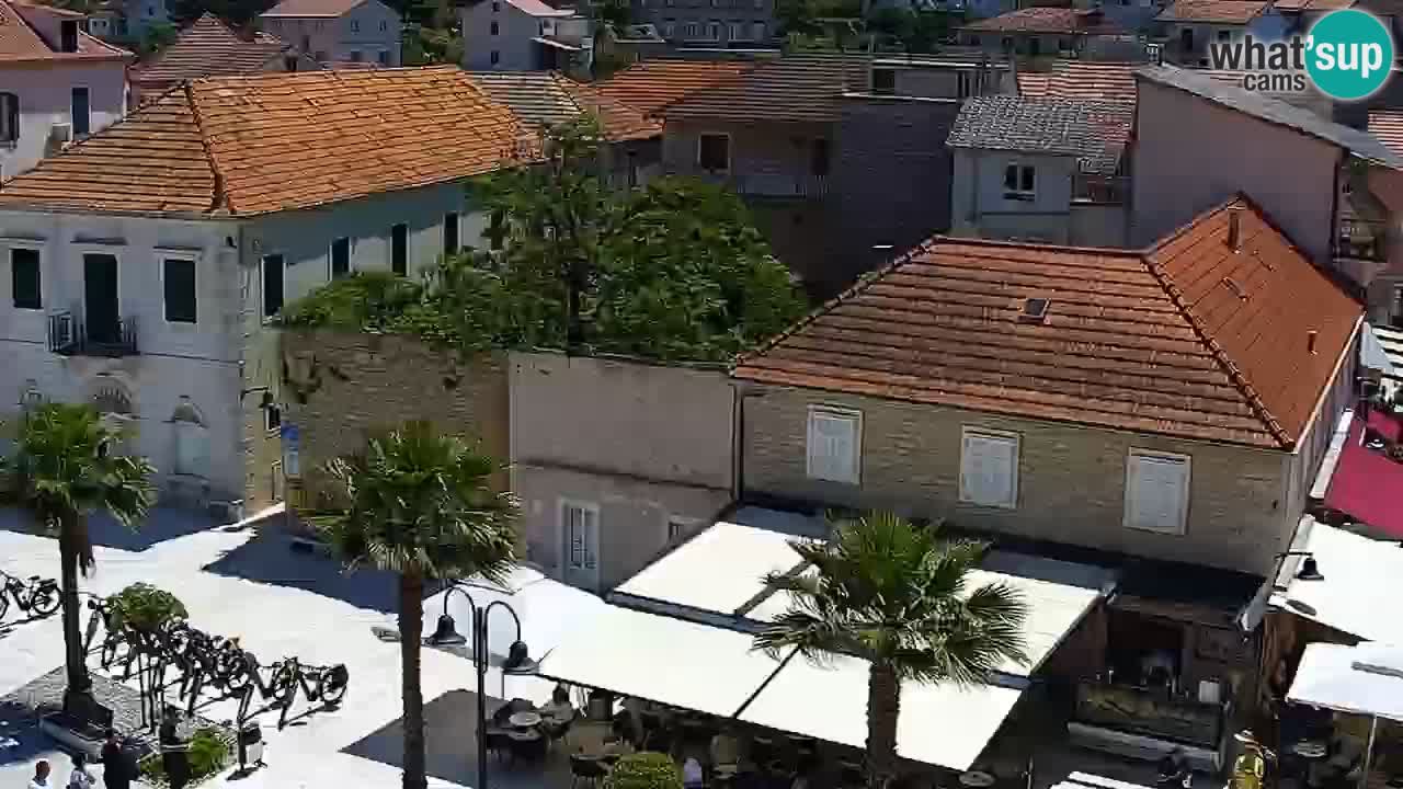 Jelsa Live Webcam motorizzata – Isola di Hvar – Dalmazia – Croazia