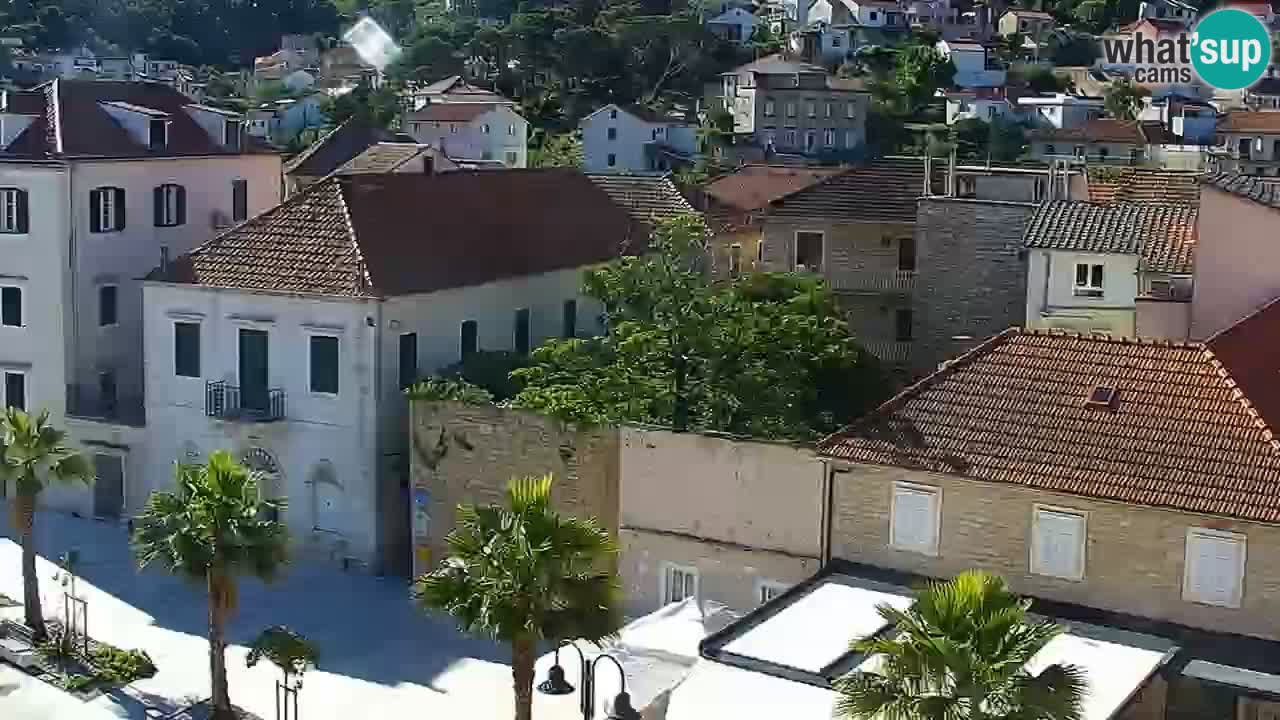 Jelsa motorizirana web kamera – otok Hvar – Dalmacija