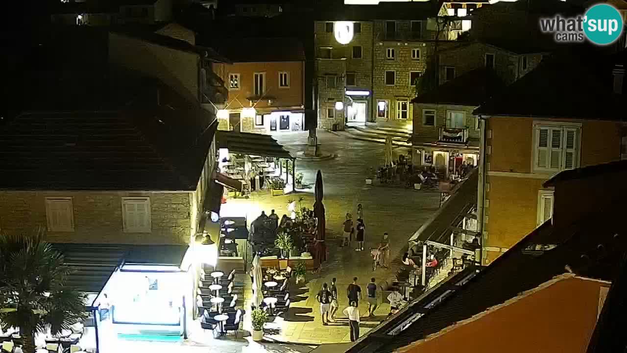 Webcam Jelsa Live motorisée – île de Hvar – Dalmatie – Croatie