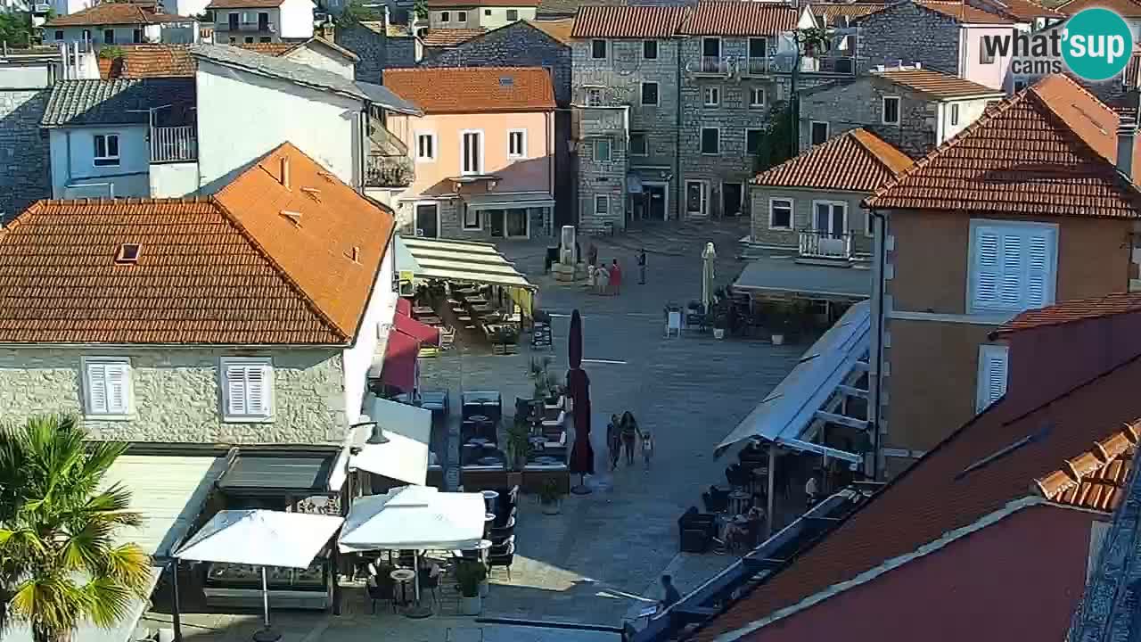 Jelsa Live Webcam motorisiert – Insel Hvar – Dalmatien – Kroatien