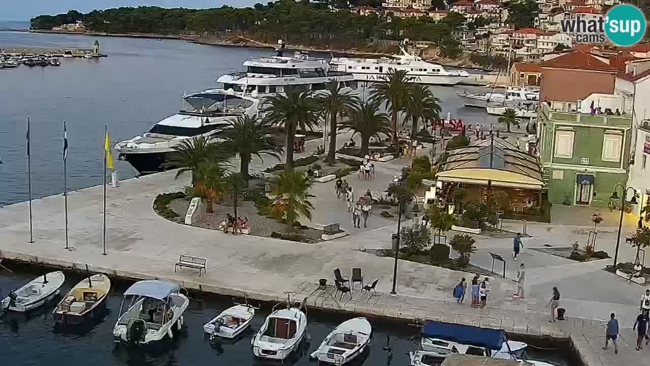 Webcam Jelsa Live motorisée – île de Hvar – Dalmatie – Croatie