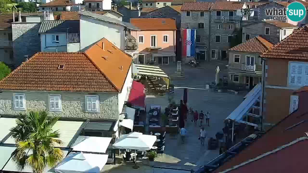 Jelsa Live Webcam motorisiert – Insel Hvar – Dalmatien – Kroatien