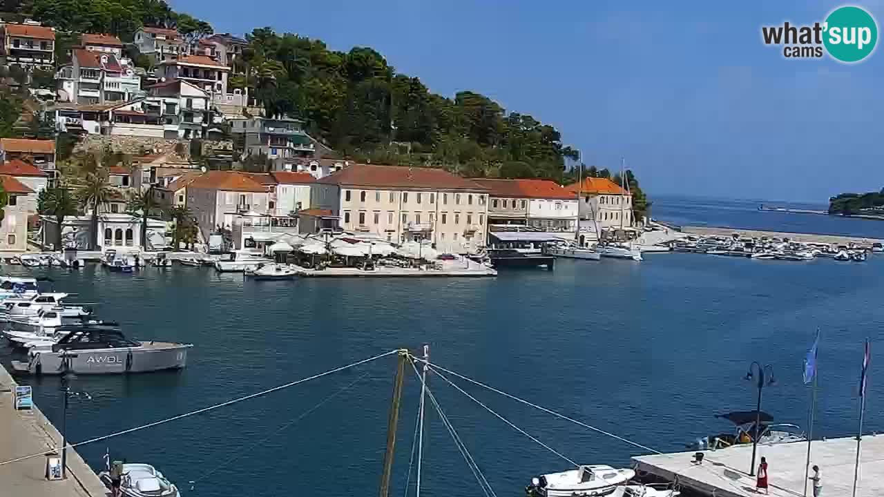 Jelsa Live Webcam motorizzata – Isola di Hvar – Dalmazia – Croazia