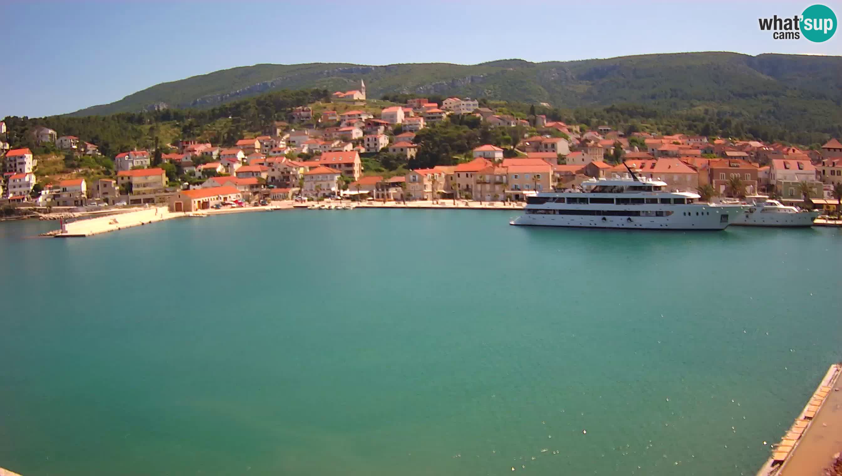 Jelsa / Hvar live webcam