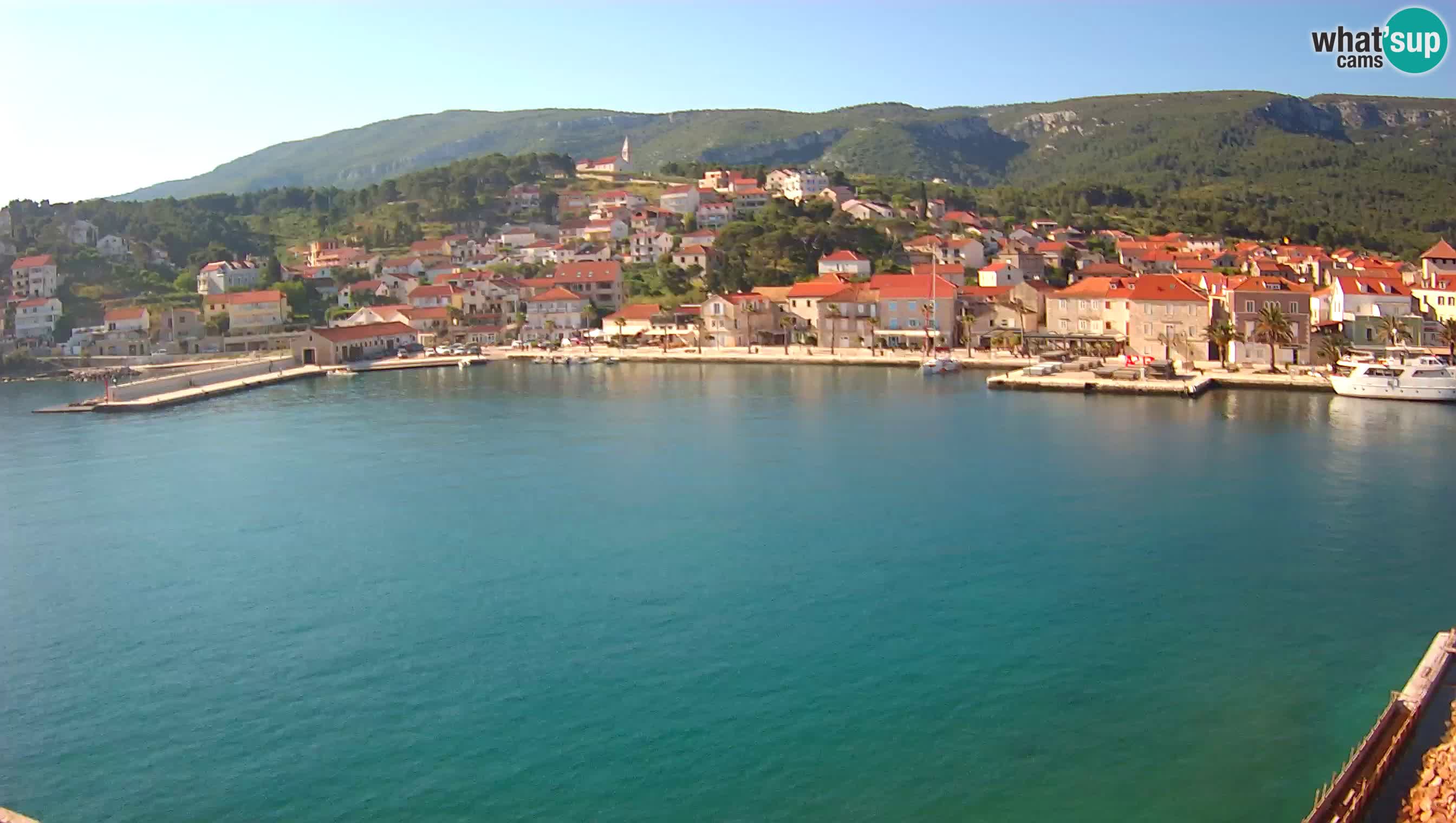 Jelsa / Hvar live webcam