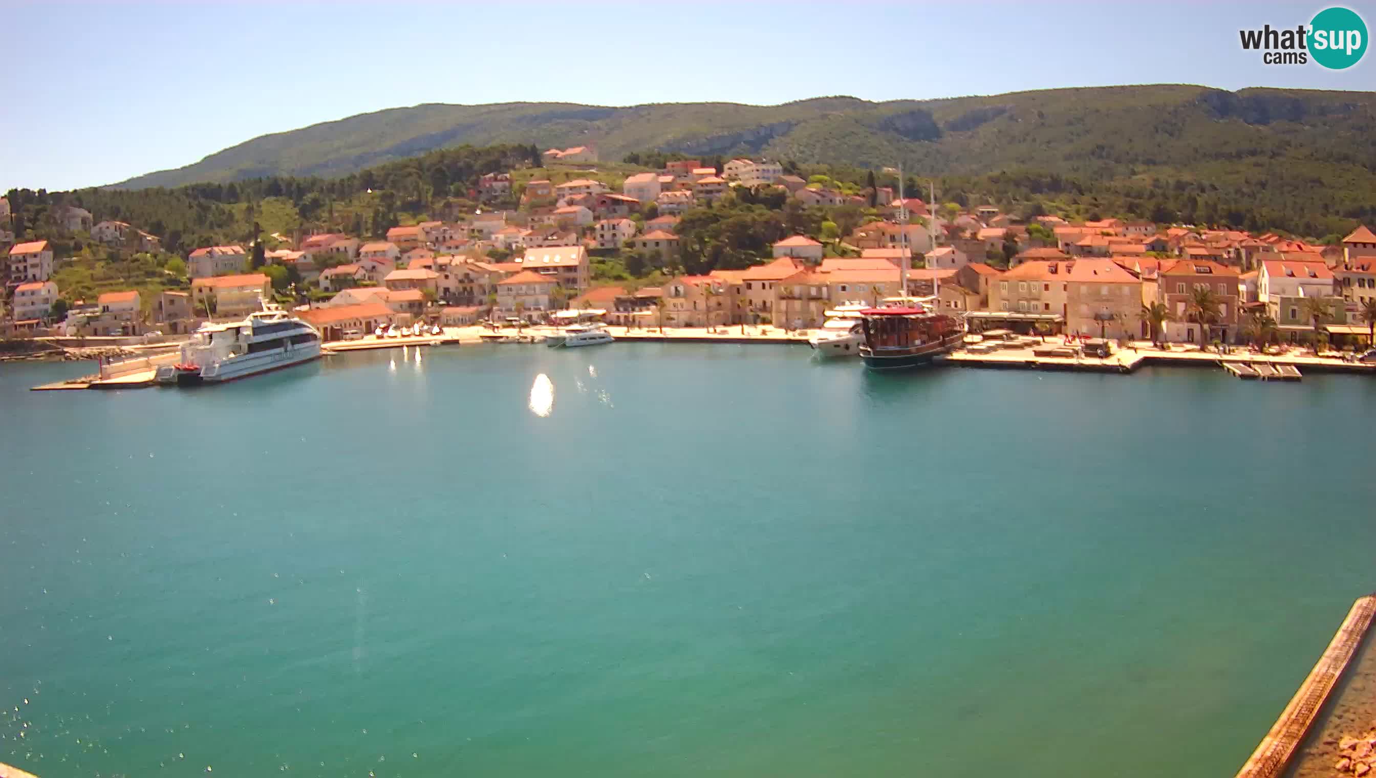 Jelsa webcam Hvar – Panorama