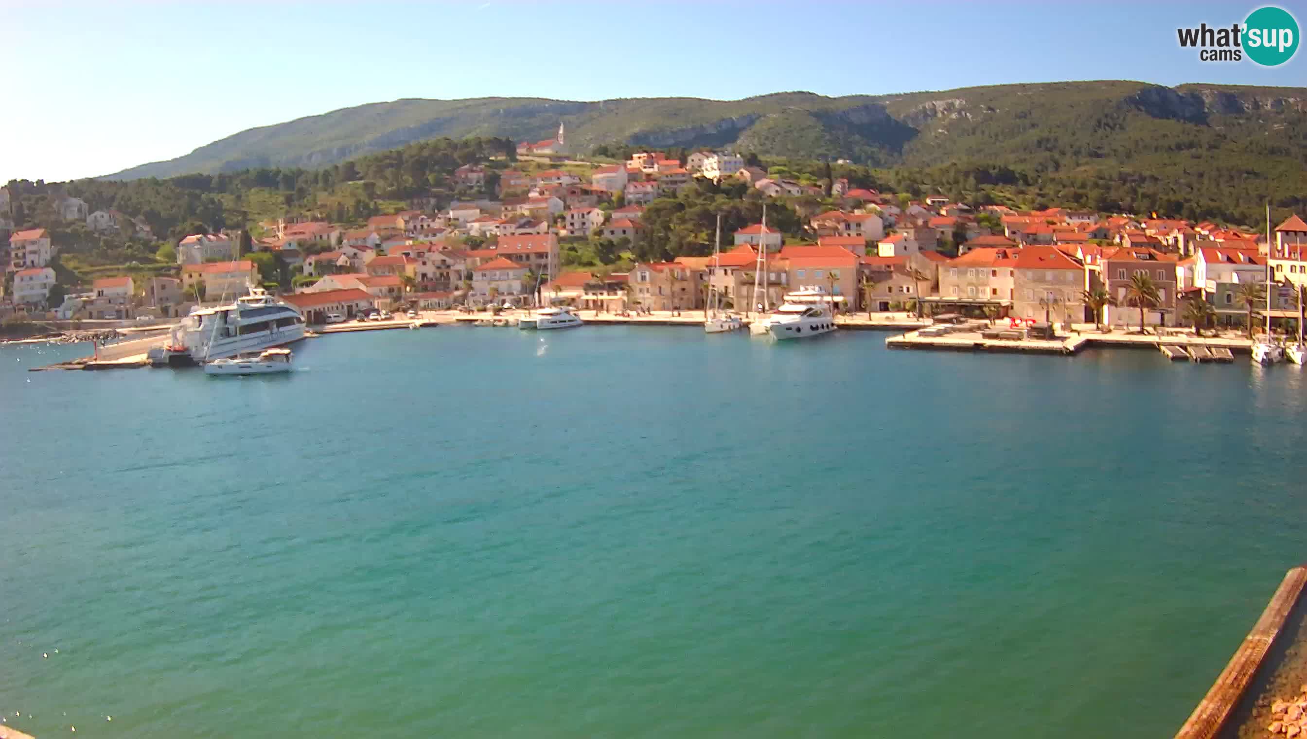 Jelsa / Hvar live webcam