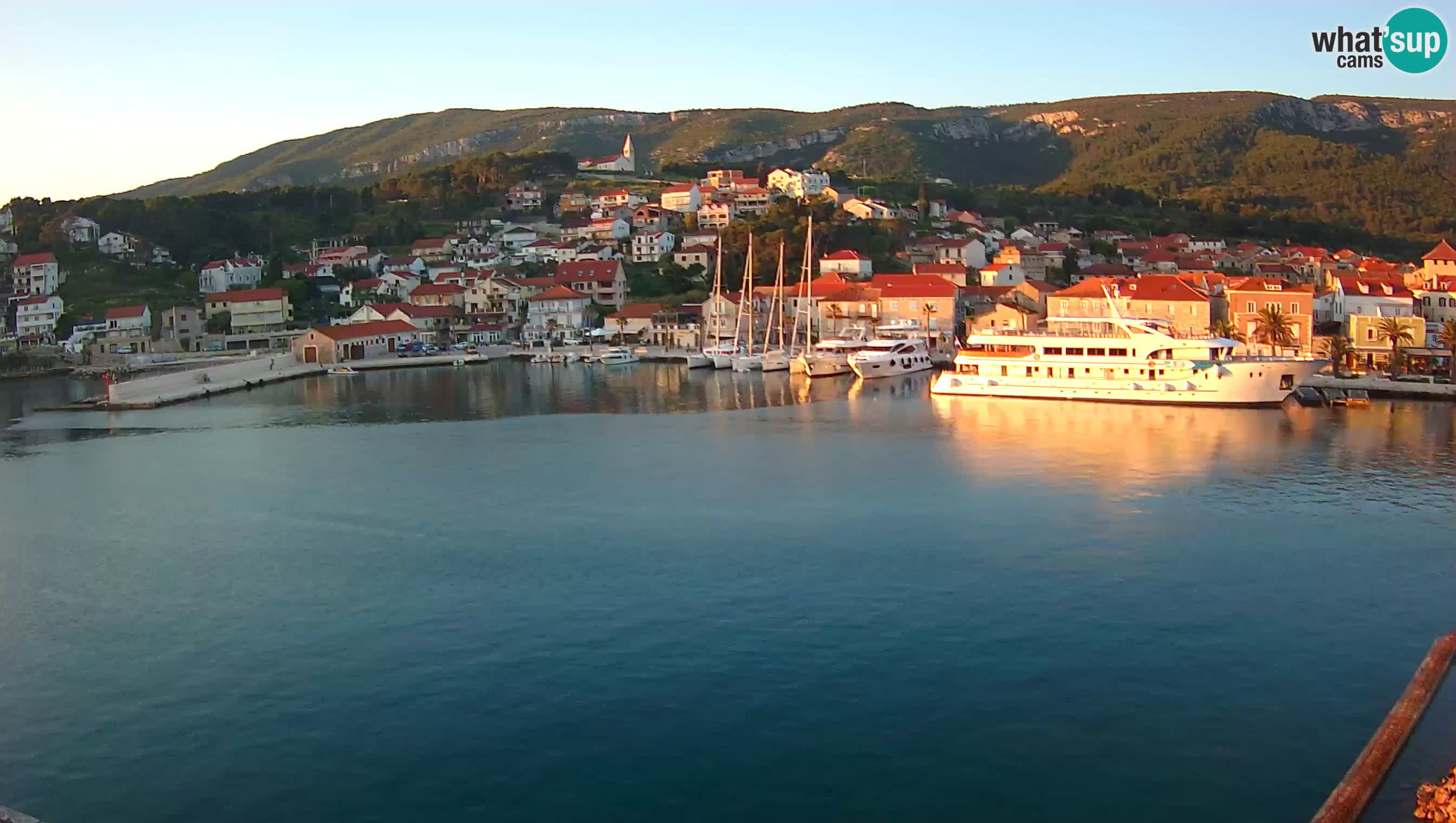 Jelsa / Hvar webcam