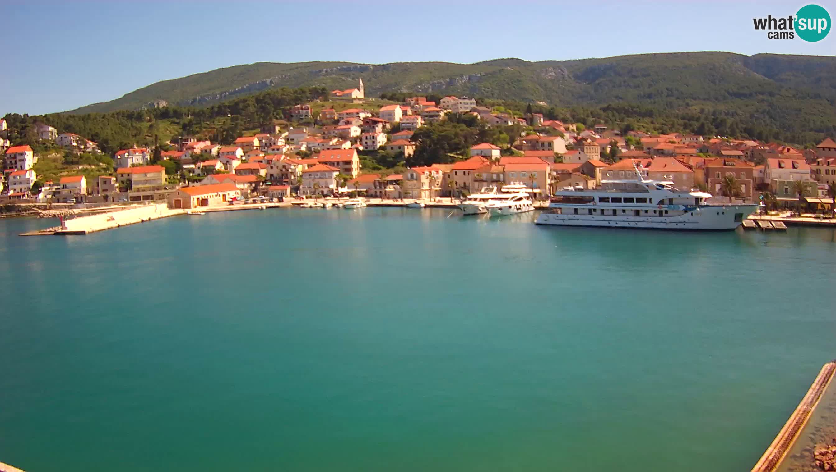 Jelsa / Hvar live webcam