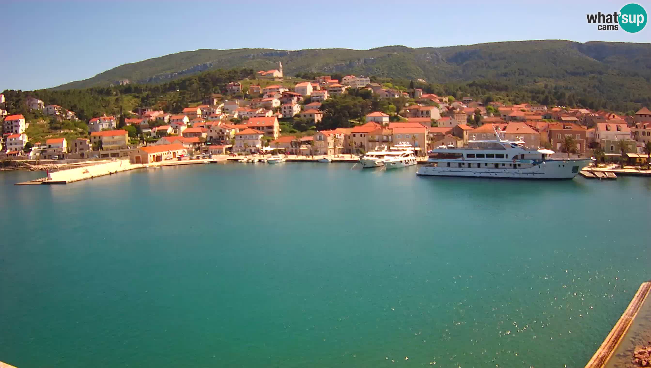 Jelsa webcam Hvar – Panorama