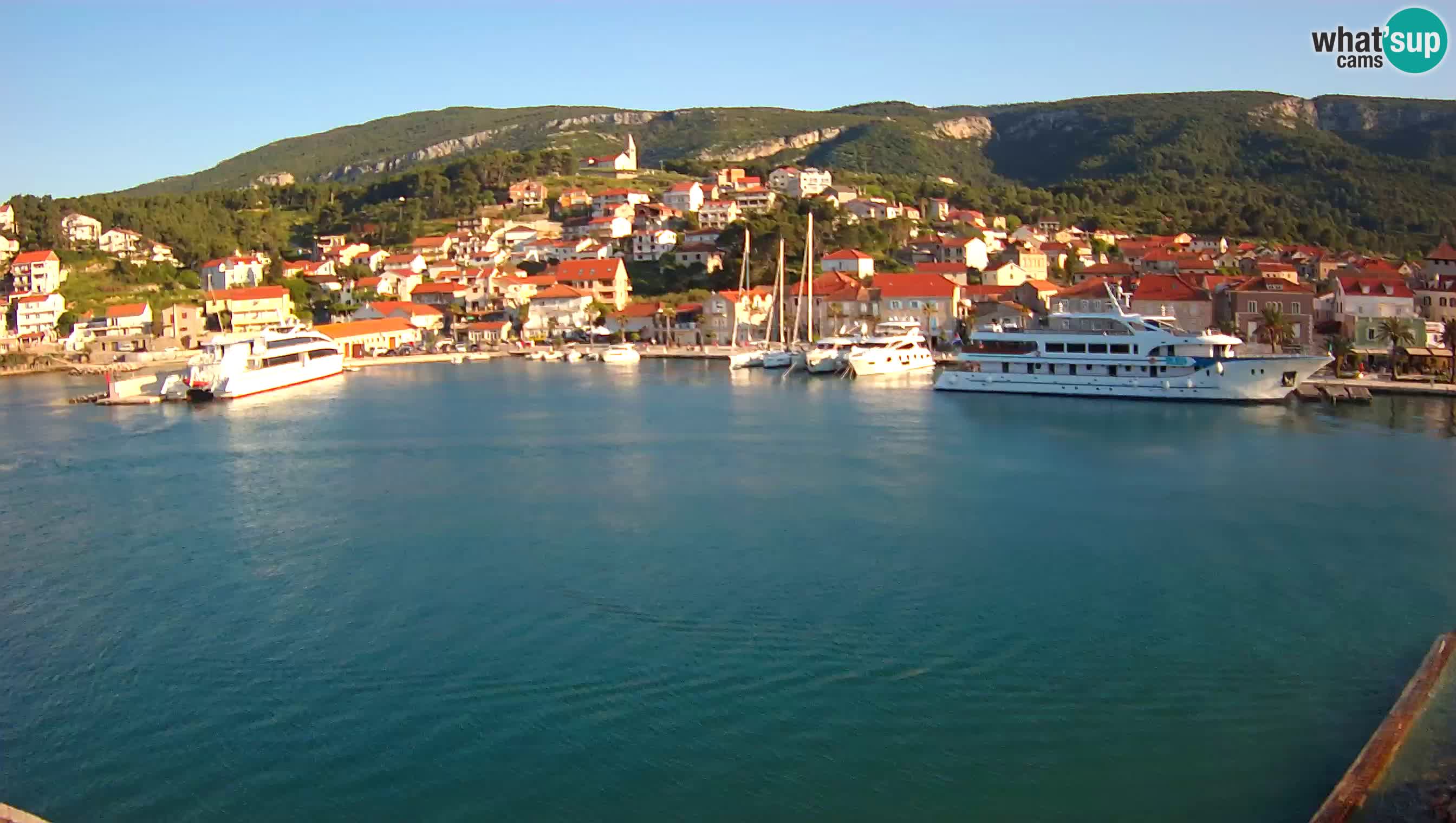 Jelsa / Hvar live webcam